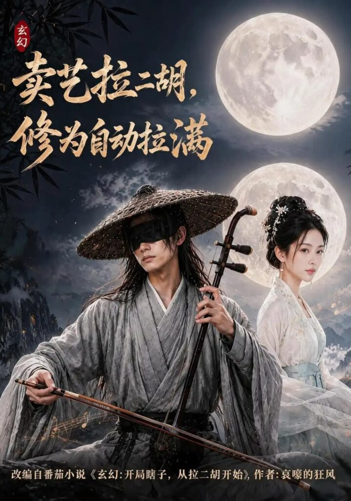 卖艺拉二胡，修为自动拉满